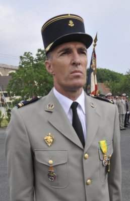 Le major Pierre Vester médaillé militaire