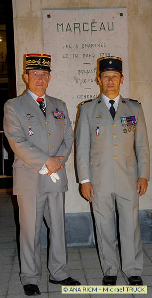 Le général de Stabenrath et le lieutenant Valéri
