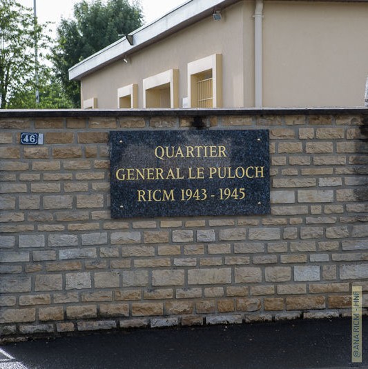 Le nouveau nom du quartier du RICM : Quartier général Le Puloch