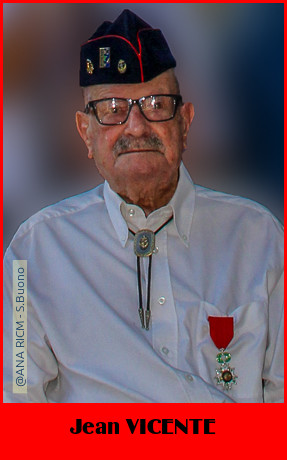 Jean Vicente, chevalier de la Légion d'Honneur