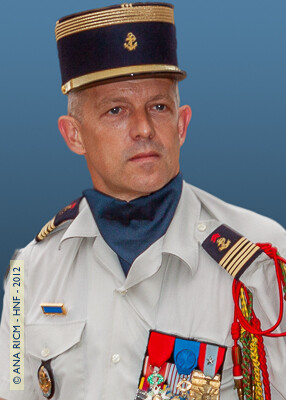 27/07/2012, photo Alain Hénaff : colonel Marc Conruyt