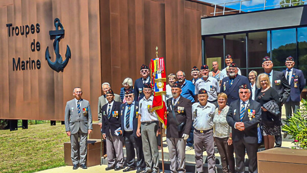 Dernière photo de famille de la 7e Section de l'ANA RICM