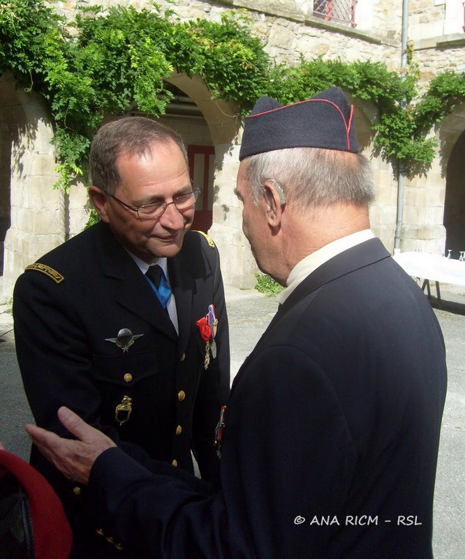 André Millien et le général Caillet