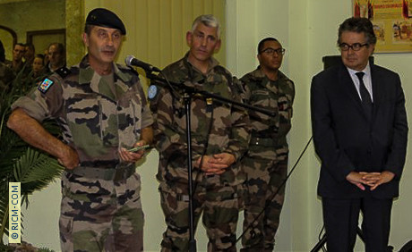 RICM : Le général Vincent Guionie s'adresse aux partants