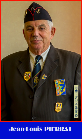 Diplôme d'honneur de porte-drapeau Jean-Louis Pierrat