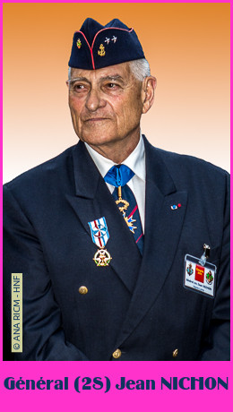 Médaille du Mérite colonial : Général de brigade (2S) Jean Nichon