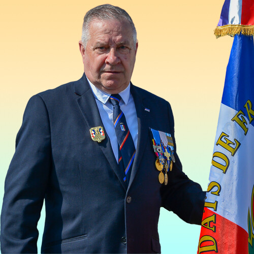 Philippe PICOT, président et porte-drapeau UNC Les Epesses